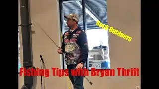 Fishing Tips with Pro Angler Bryan Thrift At Rock Outdoors Open House