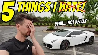 Неужели я действительно ненавижу что-либо, купленное в моем Lamborghini Gallardo?