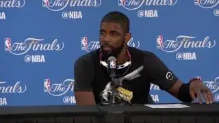 Kyrie Irving Postgame Interview #1  Cavaliers vs Warriors   Game 7  June 19, 2016  NBA Finals