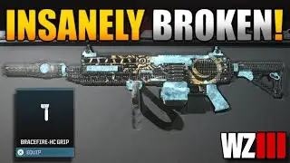 the NEW BRACEFIRE GRIP BREAKS the TAQ EVOLVERE in Warzone Season 6!