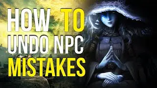 How To Undo NPC Mistakes w/ Celestial Dew! ~ Elden Ring Tips & Tricks