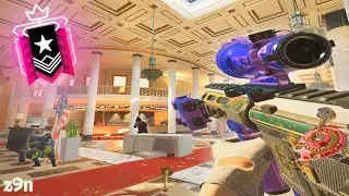 6 Minutes Of The BEST Slow Sens CHAMPION - Rainbow Six Siege X