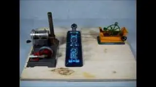 For Sale - Circa 1920 Bing Dredge Live Steam Engine Workshop Tin Toy Accessory