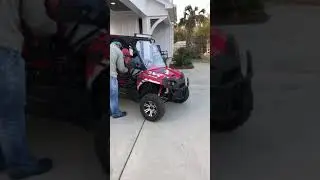 Just got a Trailmaster ATV for Christmas