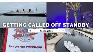 I Got Called Off Standby For… LOS ANGELES | Cabin Crew Vlog | Megan Rose