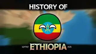 History of Ethiopia in 1 minute! Countryballs in map