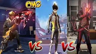 Free Fire Evo Cobra Vs Booyah 2.0 Vs Rampage 4.0 Trailers Comparision Video | Evo Bundles Battle