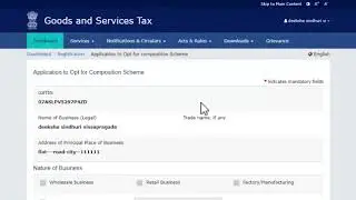 HOW TO OPT COMPOSITION SCHEME AFTER GST REGISTRATION