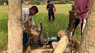 Farming Waters Pump Machines State Full Process By Village Boy
