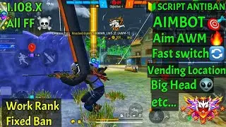 NEW UPDATE 1.109.1 OB-48 SCRIPT HACK FREE FIRE WORK RANK AIMBOT🎯 HEADSHOT + MAGIC BULLET |