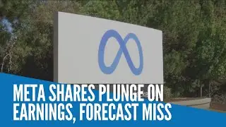 Meta shares plunge on earnings, forecast miss
