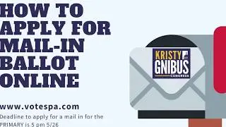 How to apply for a mail-in ballot Pennsylvania
