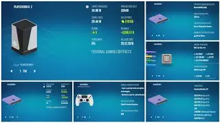 CONSOLE TYCOON 1.2.5 UNLIMITED RESEARCH POINTS MONEY NEW PLAYSTATION 6
