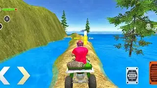 ATV Taxi Bike Beach Driving Stunt Game | ATV Bike Game | Games | ATV Bike Short Gameplay