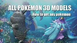 ALL POKEMON 3D MODELS
