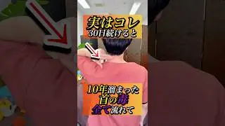 【自律神経】不眠症、ストレートネック、首コリを解消できるエクササイズ！