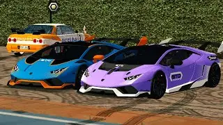 Livery Lamborghini Hurracan STO in Car Parking Multiplayer