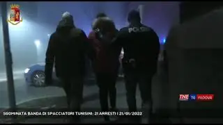 SGOMINATA BANDA DI SPACCIATORI TUNISINI: 21 ARRESTI | 21/01/2022