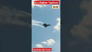 Eurofighter Typhoon Airpower22 #shorts #airshow #aerobatics #fighter #jet