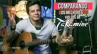 Takamine ! Comparando os Melhores Viol&otilde;es |  P3DC / EAN10c / EF740 S / EF341 SC
