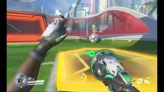 TERRORIST DROPS IN ON THE PARTY IN OVERWATCH - Funniest Overwatch video EVER.