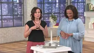 Diamonique Simulated Diamond Round 3-Stone Ring, Platinum Clad on QVC