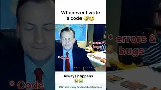 Code with errors and bugs 🤣😁#webdev #codedaily #programming #python #java