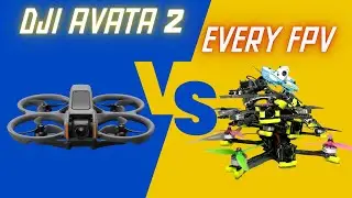 DJI AVATA 2 против дрона FPV &mdash; сможет ли новичок угнаться? / Quadmula Siren F5 / Botgrinder Grinderino