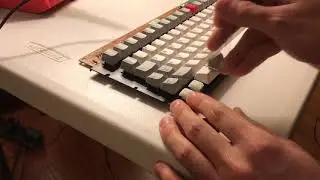 Removing Space Invader Keycaps