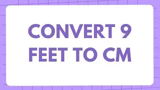 9 feet in cm? Conversion of 9 Feet(ft) in Centimeters(cm)? Convert 9 ft to cm