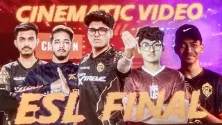 ESL India Lan Final Cinematic Video |#bgmi #pubg #lan #esl