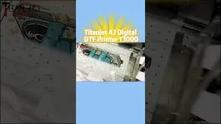 A3 Size DTF Inkjet Printer For PET film Printing With CMYKWW Cheap DTF Printer.