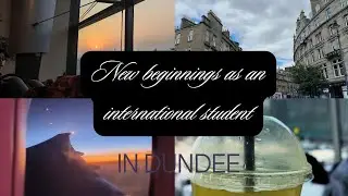 India to United Kingdom student travel | University move-in vlog | Mumbai- Doha- Edinburgh - Dundee|