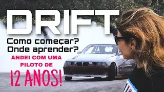 Drift: andei de lado com uma piloto de 12 anos! | VLOG | KS1951
