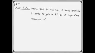 Describe how the octet rule applies to covalent bonds.