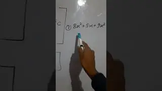 class 8th 9th 10th Sum of algebraic expression #mathstricks #simplesolution #algebra
