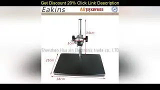 Review SONY IMX307 Sensor HDMI VGA Industry Microscope Camera 180X/300X C-MOUNT Lens For PCB Board