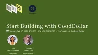 Start building with GoodDollar