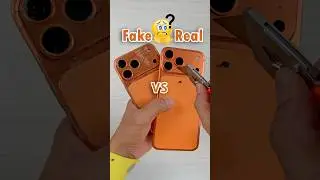 iPhone 17 Pro Max Real vs Fake #shorts