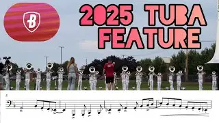 Bluecoats 2025 Tuba Feature Transcription {Early Season}