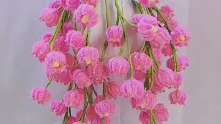 Hướng dẫn làm hoa linh lan bằng kẽm nhung || Nguyễn Mai Handmade | Tập 231