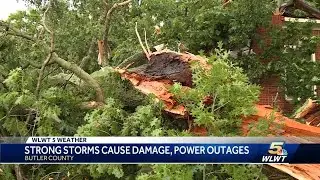 Strong storms cause power outages, damage across Cincinnati area