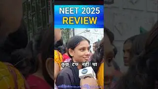 Neet 2025 review, Neet students reaction from examination centre #neet2025 #review #reaction #neet