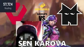 57K+ HEALING! | SEN Karova Luna Snow POV | SEN vs NMSS | Marvel Rivals Ignite AMER: Stage 1 | Groups