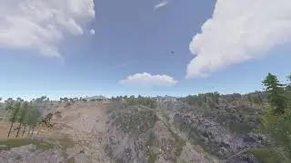 Canyon and plane Rust, Atmosphere  Sounds and graphics