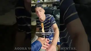 GRINGO PROVANDO QUEIJO COALHO DE PRAIA #humor #gringo#queijocoalho