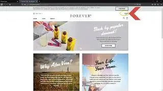 Forever Living Products FBO Tutorial - Access login in English