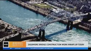 Construction on Sagamore Bridge ends ahead of schedule