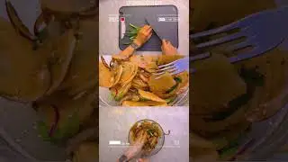 spicy salad or savory appetizer || гострий салат або пікантна закуска #shorts