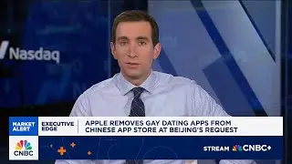 Apple removes gay dating apps from Chinese App Store at Beijing's request
